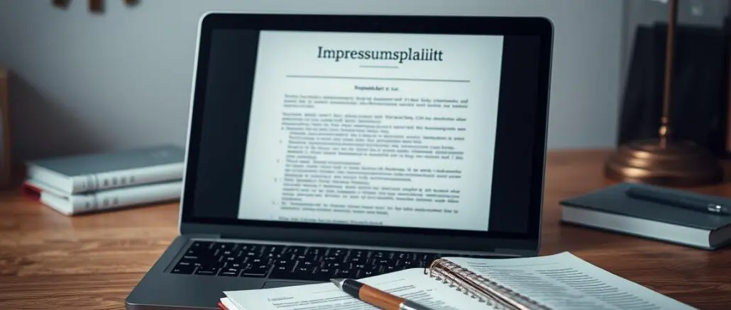 Impressumspflicht