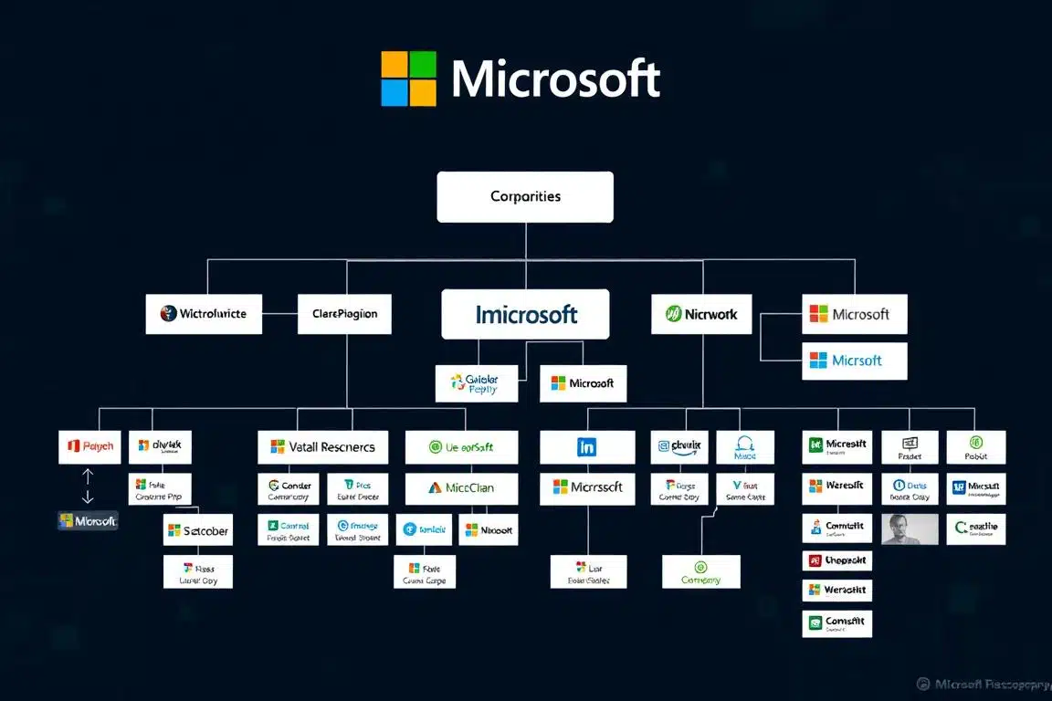 Welche Firmen gehören zu Microsoft