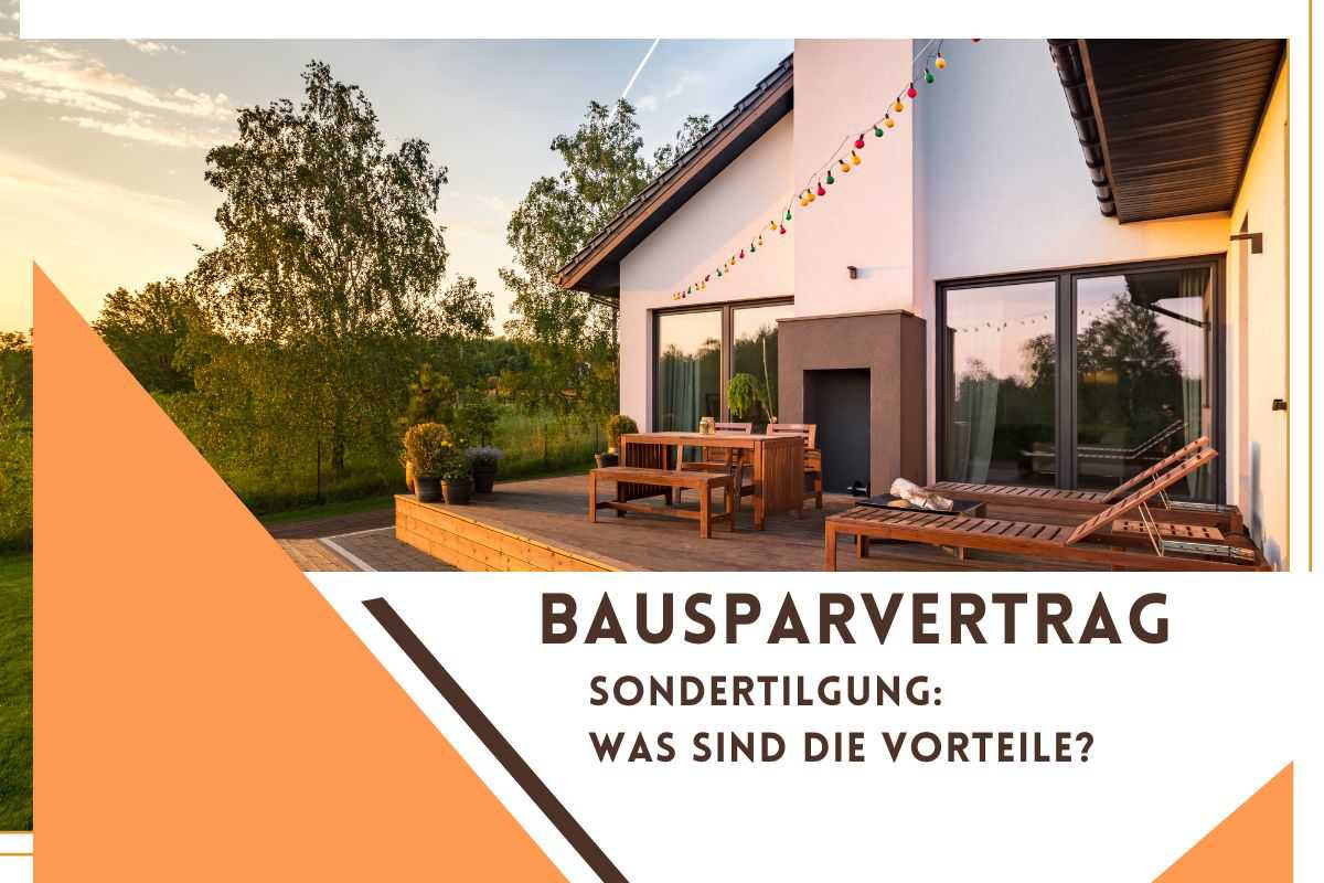 Bausparvertrag Sondertilgung